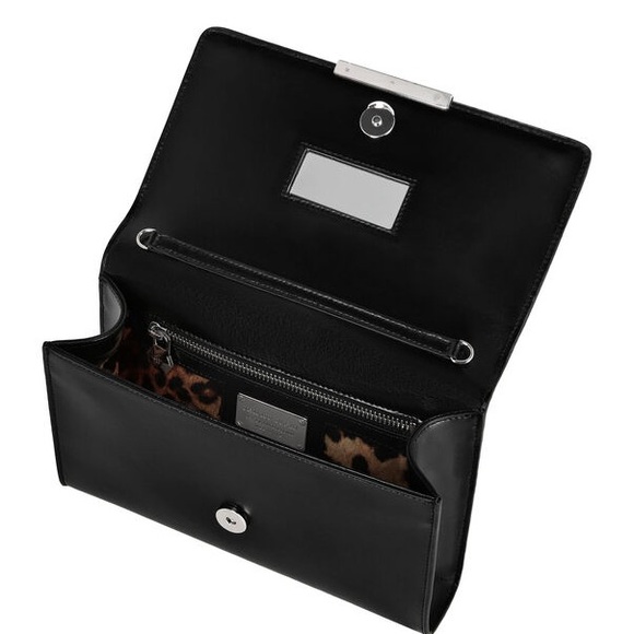 #22 RARE Philipp Plein Black Pyramid Studded Clutch - Picture 6 of 7